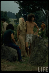 Рок-фестиваль Woodstock 1969 хиппи